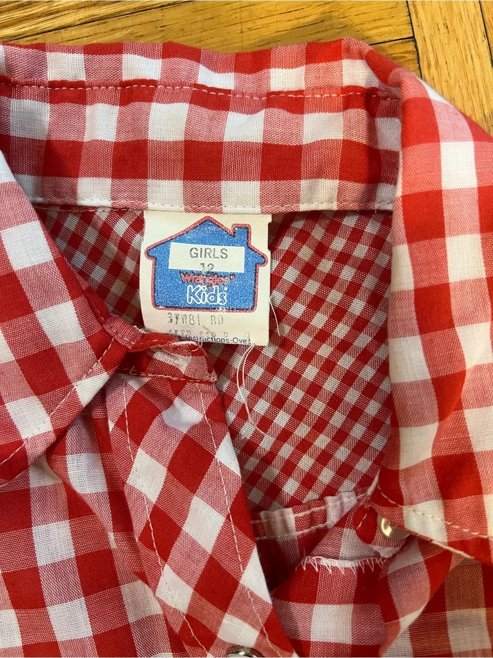 Wrangler classic gingham
